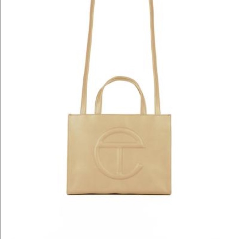Medium cream telfar bag